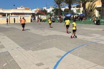 Jornada de convivencia deportiva en El Goro (Foto TA)